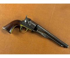 1860 Colt Army .44 Percussion Civil War Military Revolver w/ Factory Letter