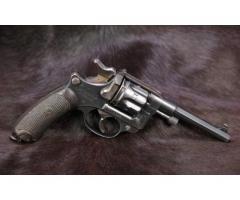 French St. Etienne 1892 8mmx27R SA/DA Double Action Revolver, 1897 Antique