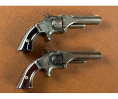Smith & Wesson Model No 1 Second Issue .22 Cal Tip Up Pocket Revolvers