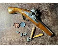 British English Tower Flintlock Pistol 69 cal. Japan Black Powder Antique