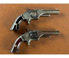 Smith & Wesson Model No 1 Second Issue .22 Cal Tip Up Pocket Revolvers