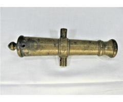 Cannon Brass Signal - 1800s antique engraved