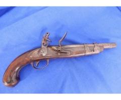 US M1816 54 Caliber North Flintlock Military Pistol Gun