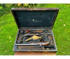 Fine Cased Pair of Authentic French Percussion Dueling Pistols