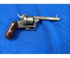 Very Fine Belgian Arendt Brevete Pinfire Revolver Circa 1870s