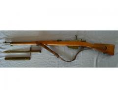 Excellent Carcano M41 rifle with bayonet and scabbard 6.552mm Carcano