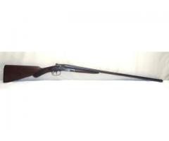 Stevens Model 355 double barrel hammer shotgun 16 gauge