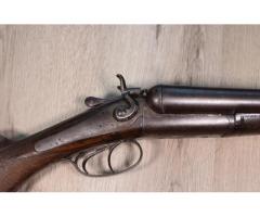 Belgian National Arms Co 10 Gauge SxS Double Barrel Hammer Shotgun Antique