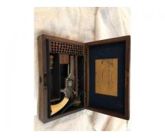 W. Watson & Son Cased Revolver