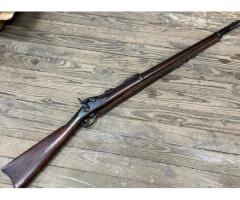 Springfield Armory 1884 trapdoor rifle, original w sling ANTIQUE