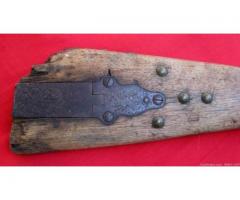 ANTIQUE INDIAN TACKED CIVIL WAR GALLAGER