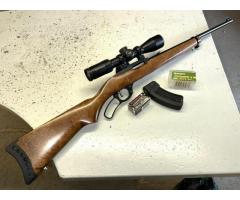 Ruger 96/22 M lever-action carbine .22 Winchester Magnum Rimfire (.22 WMR)