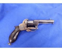 Civil War Era 1850s-60s French 7MM Pinfire Pocket Revolver Gun Pistol