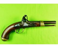 French France Antique Napoleonic 1811 Dated Charleville Flintlock Pistol