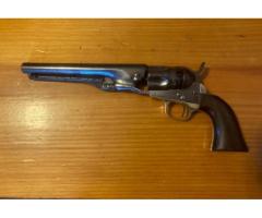 Antique 1862 Colt Police Revolver 36 Caliber Civil War Era