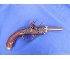 Rev War Era 1779 French Marine 79 Caliber Flintlock Pistol