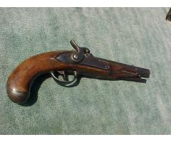 Antique Austrian Lorenz Horse Pistol 1800s Percus