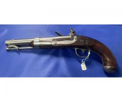 Exceptional Robert Johnson U.S. Contract Model 1836 Flintlock Pistol