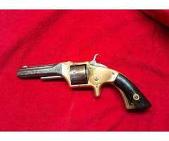 E.A. Prescott Pocket Revolver 7-Shot .22 , Scarce (Antique)