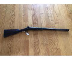 Perkins Double Barrel 12 Gauge Percussion Shotgun