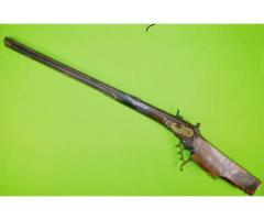 Antique German Austrian 17-18 Century Wheellock Percussion Rifle