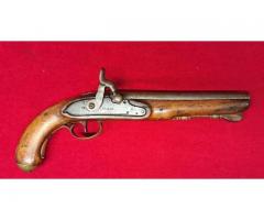 Sharpe of London Trade Flintlock Pistol Converted to Percussion (Antique)