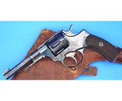 Swedish Husqvarna M 1887 7.5MM Revolver w/Holster ca. 1903