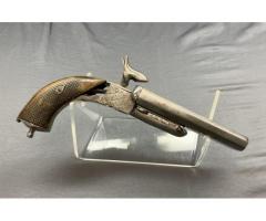 Antique Howdah Pistol - Pinfire Pistol w/ 5