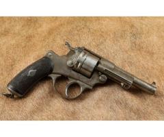 French St Etenne Model MLE 1873 11X17mm DA/SA Revolver MFD 1882 Antique