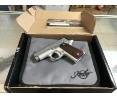 Kimber Micro Stainless Rosewood Subcompact Pistol One 6 Round Mag .380 ACP