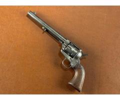 1873 Colt Single Action Army .45 Revolver Nickel 7 1/2