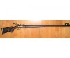 Precision Flintlock Target Rifle, J Ingram, Custom Muzzleloader