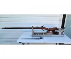 BELGIAN 1857 LIGHT INFANTRY RIFLE W/BAYONET .70