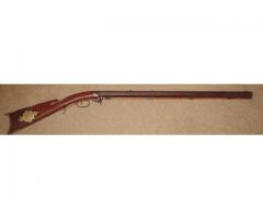 Antique 36 Cal. Under Hammer New England Style Percussion Rifle