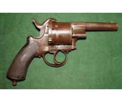 Civil War Eral 11mm European Pinfire Revolver