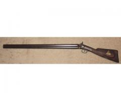 Rare 1850's Percussion Over/Under Cape Gun 50 cal. over 12 gauge