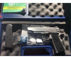 Colt Commander Wiley Clapp Edition Stainless .45 ACP