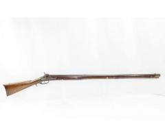 VA Long Rifle with 1809 Richmond VIRGINIA MANUFACTORY Lock CONFEDERATE .50