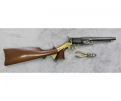 Desirable Colt 1860 Army 3rd Gen 44 Signature Series with shoulder stock