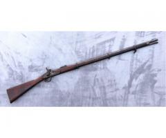 Rare Civil War French manufactured 1853 Enfield rifled musket 58 caliber