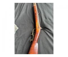 Goulcher PERCUSSION PLAINS RIFLE SIGNED WAT .38 Cal