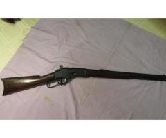 Winchester, 1873, 3rd mdl., 20 inch octagonal barrel, 44WCF, relined barrel