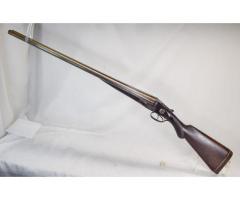 EARLY ANTIQUE SXS WW GREENER 12GA SHOTGUN