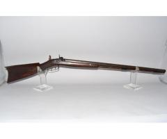 A Koppikus Marked Antique Half Stock Percussion Rifle Octagon 41 Cal.