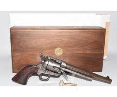 Scarce US Cavalry Model Single Action Army Revolver 45 Cal 1883 DFC W Case