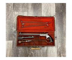 Ultra Rare Antique J Stevens 19th Century Pocket Rifle 22LR Case Stock 1864