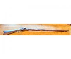 32 cal. Antique Squirrel Rifle Tiger Stripe Full Stock