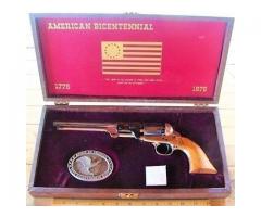 High Standard Commemorative Pistol w/Presentation Box & Belt Buckle