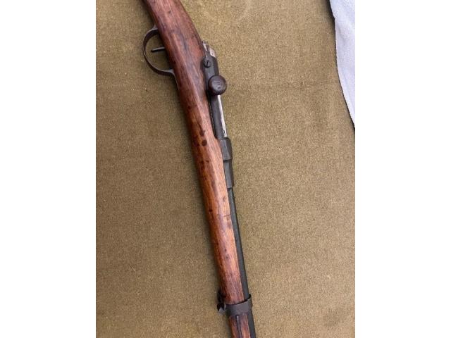 For Sale - Antique Kynoch made French Gras 1874 training rifle wooden ...