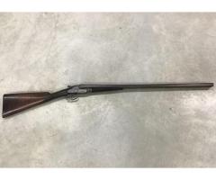 Antique English Cogswell & Harrison SXS Double Barrel Shotgun 12 Gauge 1890